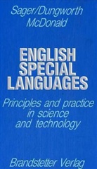 David Dungworth, Peter F. McDonald, Juan C. Sager - English Special Languages