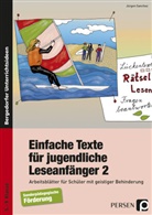 Jürgen Sanchez - Einfache Texte für jugendliche Leseanfänger. Bd.2