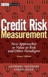 Linda Allen, Saunders, Anthony Saunders - Credit Risk Measurement