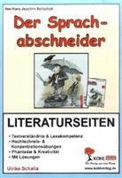 Hans J. Schädlich, Hans Joachim Schädlich, Ulrike Schalla - Hans J. Schädlich 'Der Sprachabschneider', Literaturseiten