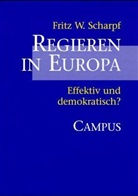 Fritz W. Scharpf - Regieren in Europa