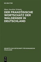 Hans J. Schmitt, Hans Joachim Schmitt - Der französische Wortschatz der Waldenser in Deutschland