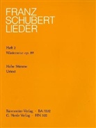 Franz Schubert - Winterreise op.89 D 911, Hohe Singstimme und Klavier