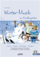 Karin Schuh, Silvia Katefidis, Schuh Verlag GmbH - Winter-Musik im Kindergarten (inkl. Lieder-CD), m. 1 Audio-CD, 4 Teile