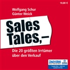 Wolfgang Schur, Günter Weick, Stefan Peetz - Sales Tales, 7 Audio-CDs + 1 MP3-CD (Audio book)