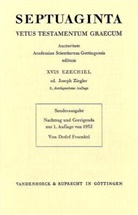 Josep Ziegler, Joseph Ziegler - Septuaginta - 16/1N: Septuaginta. Nachtrag zu Band 16,1
