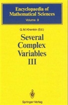 Several Complex Variables - 3: Geometric Function Theory