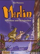 José Munuera, Jose L. Munuera, Jose Luis Munuera, Joann Sfar - Merlin - 1: Schinken und Schnittchen
