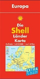 Die Shell Länderkarte: Die Shell Länderkarte Europa. Europe