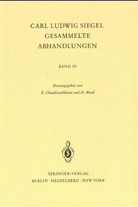 Carl L. Siegel - Gesammelte Abhandlungen