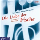 Steinunn Sigurdardóttir, Steinunn Sigurdarðóttir, Maren Eggert - Die Liebe der Fische, 2 Audio-CDs (Livre audio)