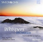 John, Simeo, Simeon &amp; John - Whispers of Creation, 1 Audio-CD (Audio book)