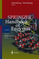 Dietmar Schomburg, Ida Schomburg - Springer Handbook of Enzymes - 7: Class 3.4, Hydrolases. Pt.2