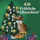 Uli Stein - Fröhliche Weihnachten! (Hund)
