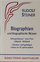 Rudolf Steiner, Rudolf Steiner Nachlassverwaltung - Biographien und biographische Skizzen