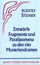 Rudolf Steiner, Rudolf Steiner Nachlassverwaltung - Entwürfe, Fragmente und Paralipomena zu den vier Mysteriendramen