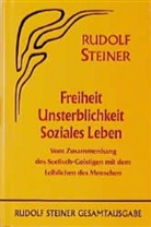 Rudolf Steiner, Rudolf Steiner Nachlassverwaltung - Freiheit, Unsterblichkeit, Soziales Leben
