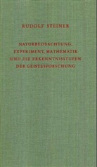 Rudolf Steiner, Rudolf Steiner Nachlassverwaltung - Naturbeobachtung, Experiment, Mathematik und die Erkenntnisstufen der Geistesforschung