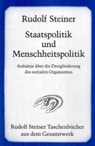 Rudolf Steiner - Staatspolitik und Menschheitspolitik