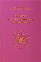 Marie Steiner, Rudolf Steiner, Marie Steiner-von Sivers, Rudolf Steiner Nachlassverwaltung, M. Steiner, Rudolf Steiner - Die Kunst der Rezitation und Deklamation