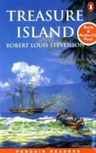 Robert L. Stevenson, Robert Louis Stevenson - Treasure Island, w. Audio-CD