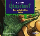 R. L. Stine, Robert L. Stine - Gänsehaut, Audio-CDs: Gänsehaut, Das unheimliche Labor, Audio-CD (Audio book)