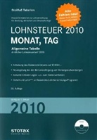 Stollfuß Tabellen: Lohnsteuer Monat, Tag 2010, m. CD-ROM