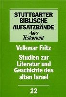Volkmar Fritz, Fritz Volkmar, Gerhard Dautzenberg, Norbert Lohfink - Stuttgarter Biblische Aufsatzbände, Altes Testament: Studien zur Literatur und Geschichte des alten Israel