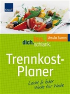 Ursula Summ - iss. dich. schlank. Trennkost-Planer
