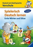 Spielerisch Deutsch lernen, Erste Wörter und Sätze
