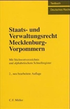 Hubertu Gersdorf - Staats- und Verwaltungsrecht Mecklenburg-Vorpommern