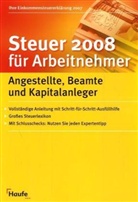 Willi Dittmann, Gerhard Geckle, Dieter Haderer - Steuer 2008 für Arbeitnehmer