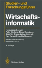 A. Back-Hock, Diete Ehrenberg, Dieter Ehrenberg, Joachim Griese, Joachim Griese u a, Lutz J. Heinrich... - Studien- und Forschungsführer Wirtschaftsinformatik