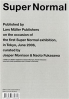 Jasper Morrison, Naoto Fukasawa, Jasper Morrison, Lars Muller - Super Normal