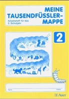 Der Tausendfüßler, Arbeitshefte: Meine Tausendfüßlermappe, 2. Schuljahr, Ausgabe Baden-Württemberg, Mecklenburg-Vorpommern u. Niedersachsen
