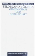Ferdinand Tönnies - Gemeinschaft und Gesellschaft