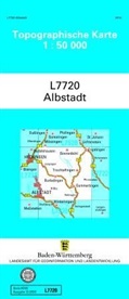Landesamt für Geoinformation und Landentwicklung B, Landesam für Geoinformation und Landentwi - Topographische Karten Baden-Württemberg: Topographische Karte Baden-Württemberg Albstadt