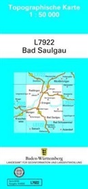 Landesamt für Geoinformation und Landentwicklung B, Landesam für Geoinformation und Landentwi - Topographische Karten Baden-Württemberg: Topographische Karte Baden-Württemberg Bad Saulgau