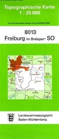 Topographische Karten Baden-Württemberg: Topographische Karte Baden-Württemberg Freiburg im Breisgau, SO
