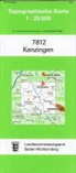 Topographische Karten Baden-Württemberg: Topographische Karte Baden-Württemberg Kenzingen