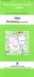 Topographische Karten Baden-Württemberg: Topographische Karte Baden-Württemberg Kirchberg an der Iller