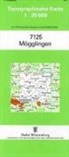 Topographische Karten Baden-Württemberg: Topographische Karte Baden-Württemberg Mögglingen