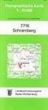 Topographische Karten Baden-Württemberg: Topographische Karte Baden-Württemberg Schramberg
