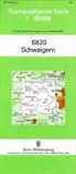 Topographische Karten Baden-Württemberg: Topographische Karte Baden-Württemberg Schwaigern