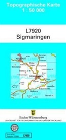 Landesamt für Geoinformation und Landentwicklung B, Landesam für Geoinformation und Landentwi - Topographische Karten Baden-Württemberg: Topographische Karte Baden-Württemberg Sigmaringen