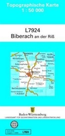 Landesamt für Geoinformation und Landentwicklung B, Landesam für Geoinformation und Landentwi - Topographische Karten Baden-Württemberg, Zivilmilitärische Ausgabe: Topographische Karte Baden-Württemberg, Zivilmilitärische Ausgabe - Biberach an der Riß