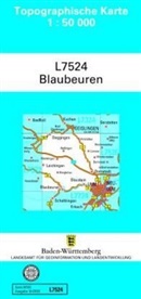 Landesamt für Geoinformation und Landentwicklung B, Landesam für Geoinformation und Landentwi - Topographische Karten Baden-Württemberg, Zivilmilitärische Ausgabe: Topographische Karte Baden-Württemberg, Zivilmilitärische Ausgabe - Blaubeuren