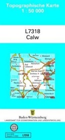 Landesamt für Geoinformation und Landentwicklung B, Landesam für Geoinformation und Landentwi - Topographische Karten Baden-Württemberg, Zivilmilitärische Ausgabe: Topographische Karte Baden-Württemberg, Zivilmilitärische Ausgabe - Calw
