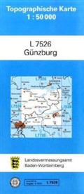 Landesamt für Geoinformation und Landentwicklung B, Landesam für Geoinformation und Landentwi - Topographische Karten Baden-Württemberg, Zivilmilitärische Ausgabe: Topographische Karte Baden-Württemberg, Zivilmilitärische Ausgabe - Günzburg