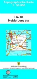 Topographische Karten Baden-Württemberg, Zivilmilitärische Ausgabe: Heidelberg-Süd